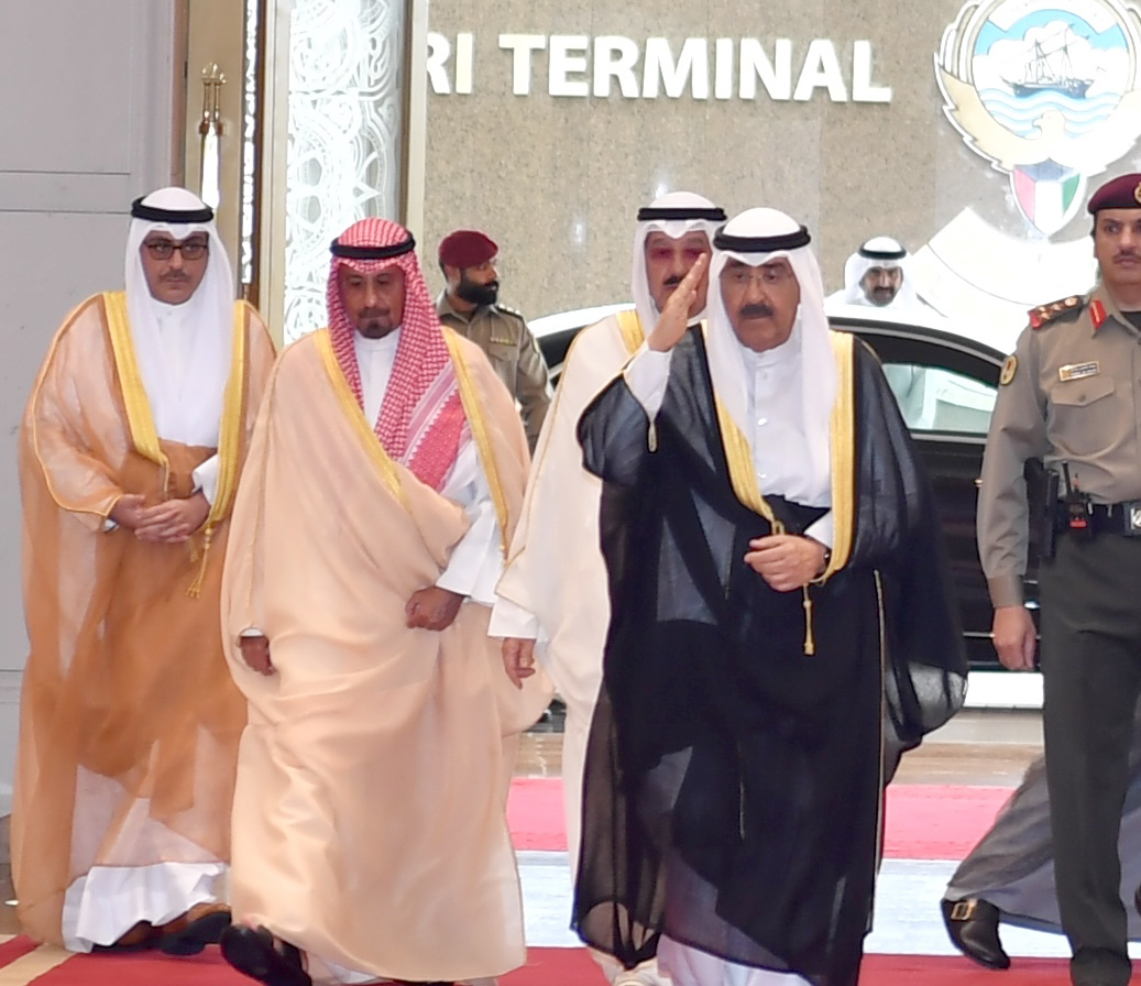  سمو أمير البلاد يتوجه إلى جمهورية مصر العربية في زيارة دولة