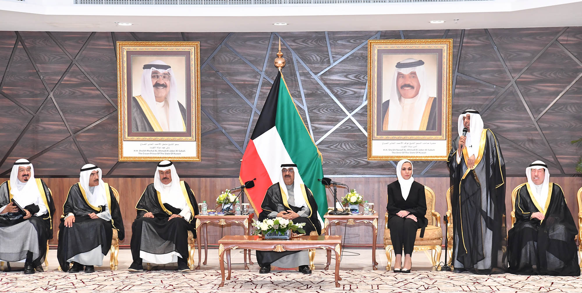 ممثل سمو الأمير سمو ولي العهد يقوم بزيارة إلى جمعية المكفوفين الكويتية