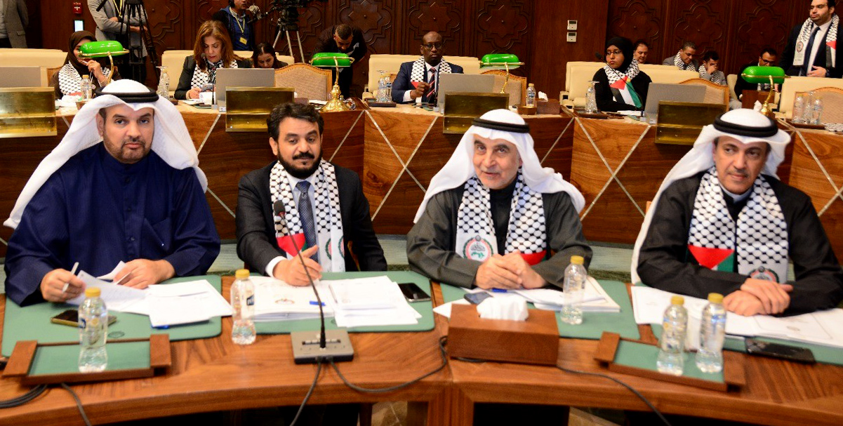 نواب يؤكدون أمام البرلمان العربي موقف الكويت الداعم للقضية الفلسطينية