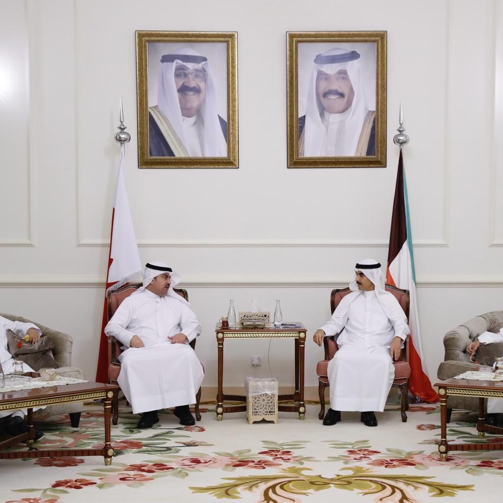 السويط يلتقي سفير الكويت لدى مملكة البحرين