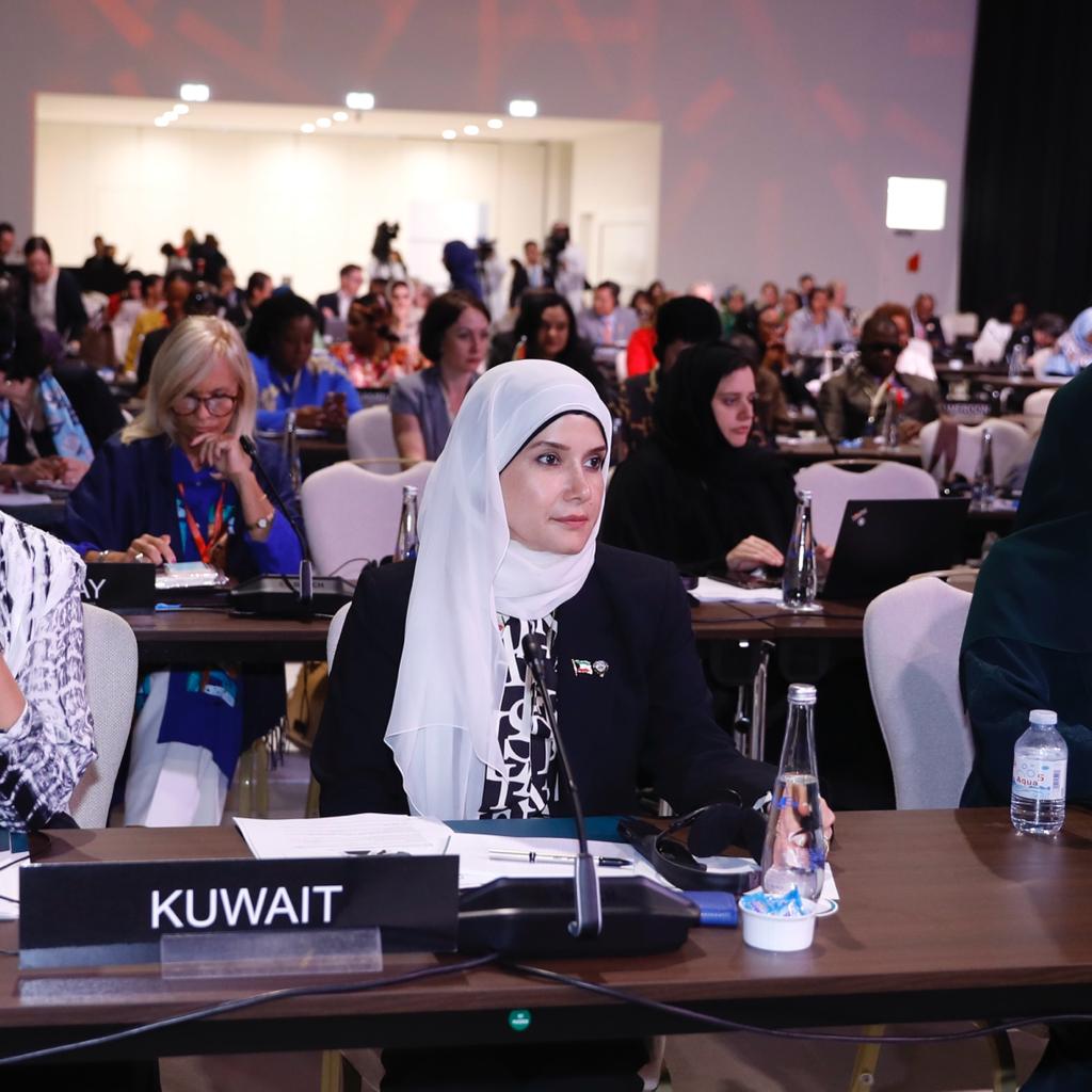جنان بوشهري في منتدى النساء البرلمانيات: ضرورة إصدار تشريعات دولية بشأن الأمن السيبراني وانخراط المرأة في هذا المجال