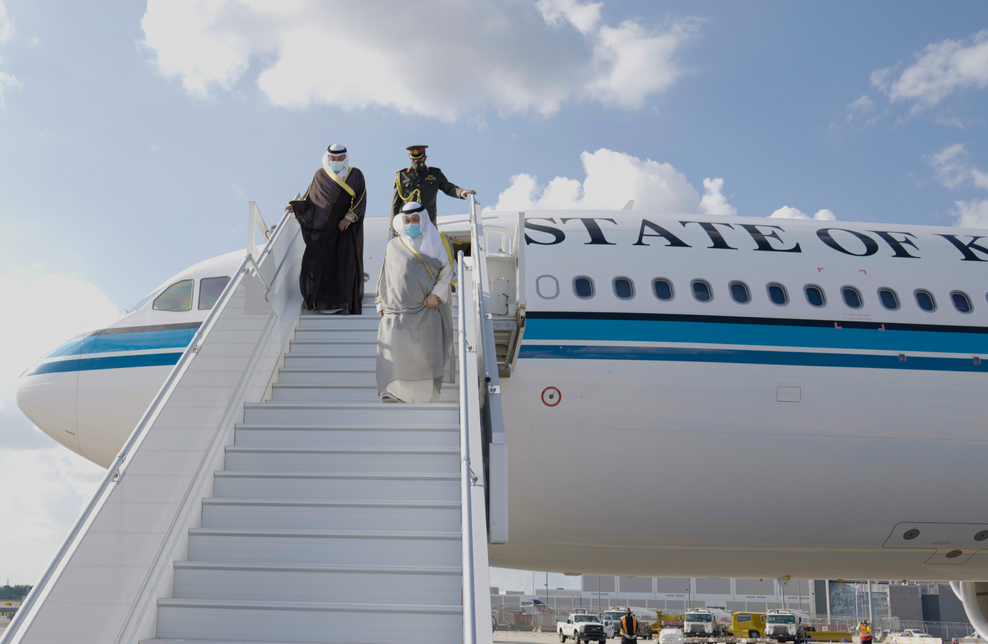 ممثل سمو أمير البلاد سمو رئيس مجلس الوزراء يصل إلى نيويورك لترؤس وفد الكويت في اجتماعات الدورة الـ76 للجمعية العامة لألمم المتحدة