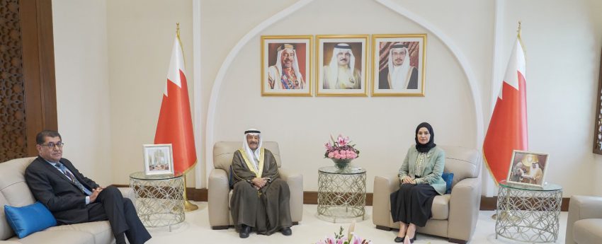 رئيسا (الشورى والنواب البحرينيين) ناقشا التصورات التنظيمية لاستضافة اجتماعات الاتحاد البرلماني الدولي