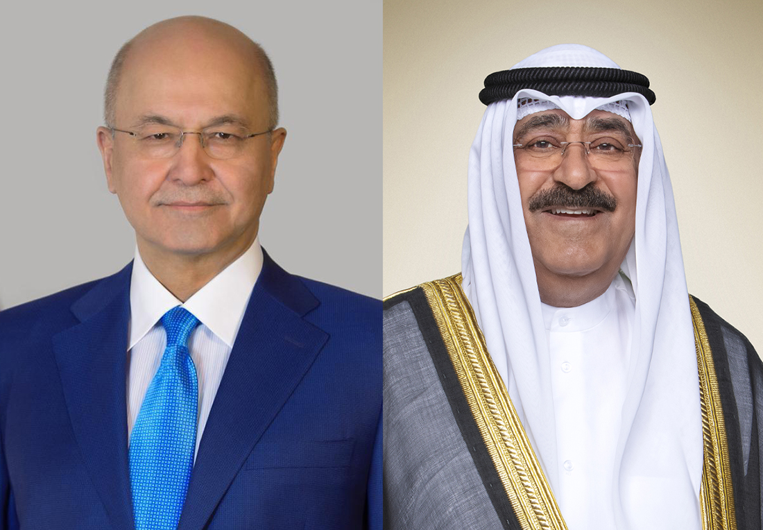سمو نائب الأمير وولي العهد يجري اتصالا هاتفيا مع الرئيس العراقي للتهنئة بنجاح الانتخابات التشريعية