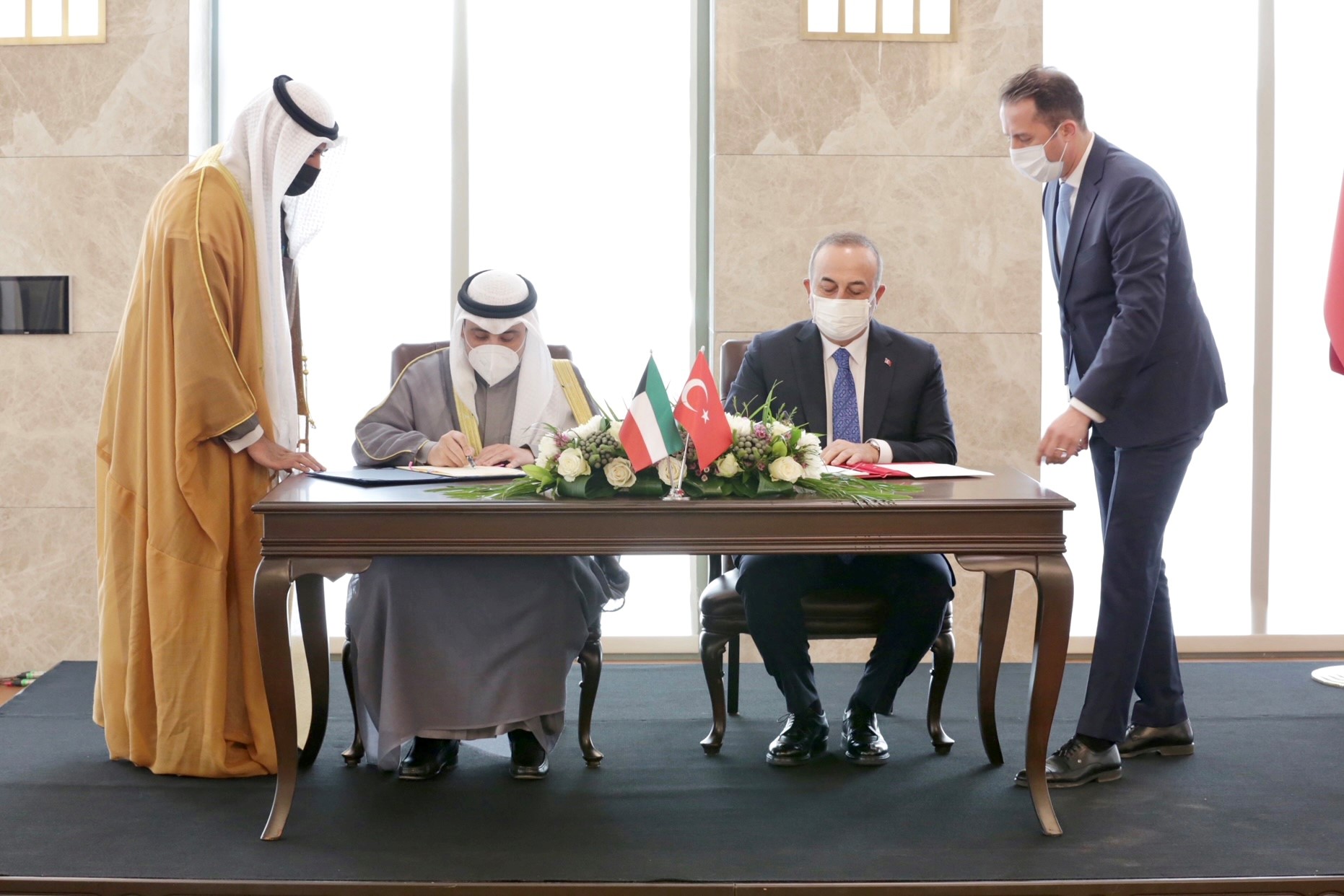 وزير الخارجية يترأس وفد الكويت في أعمال الدورة الثانية للجنة المشتركة للتعاون (الكويتية - التركية)