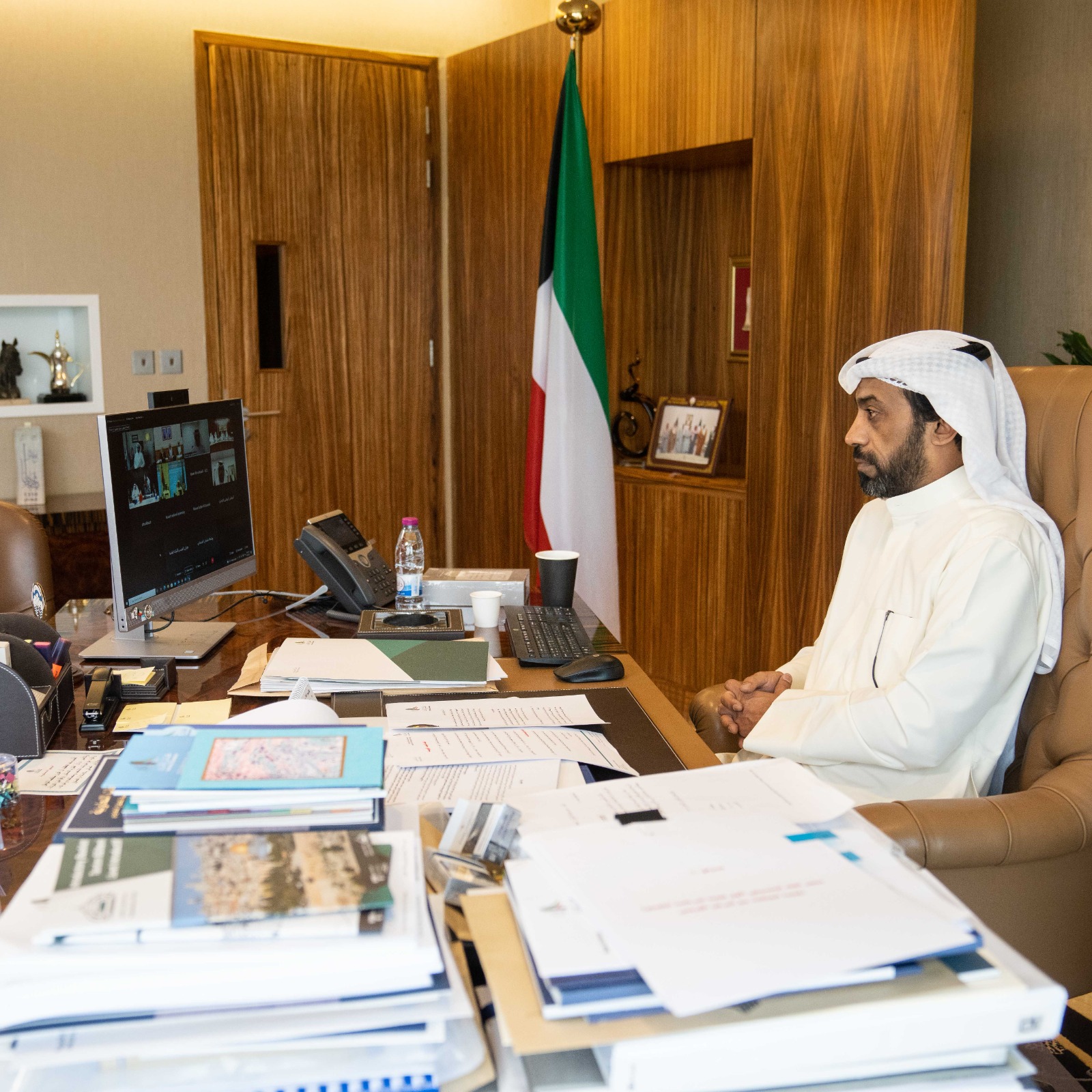 الوسمي يشارك في اجتماع اللجنة البرلمانية الخليجية–الأوروبية