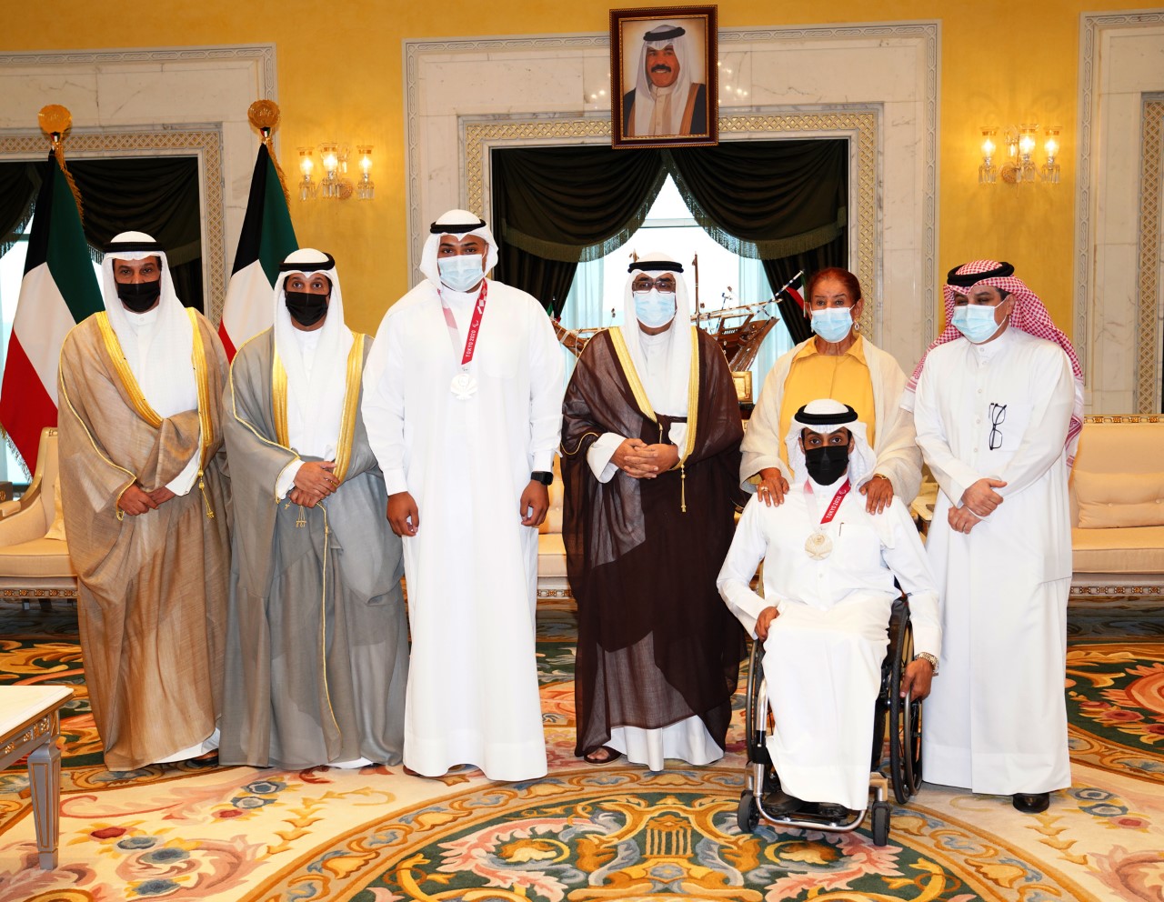 سمو ولي العهد يشيد بإنجازات ممثلي الكويت في دورة الألعاب البارالمبية ومعرض ديفنشي للابتكارات