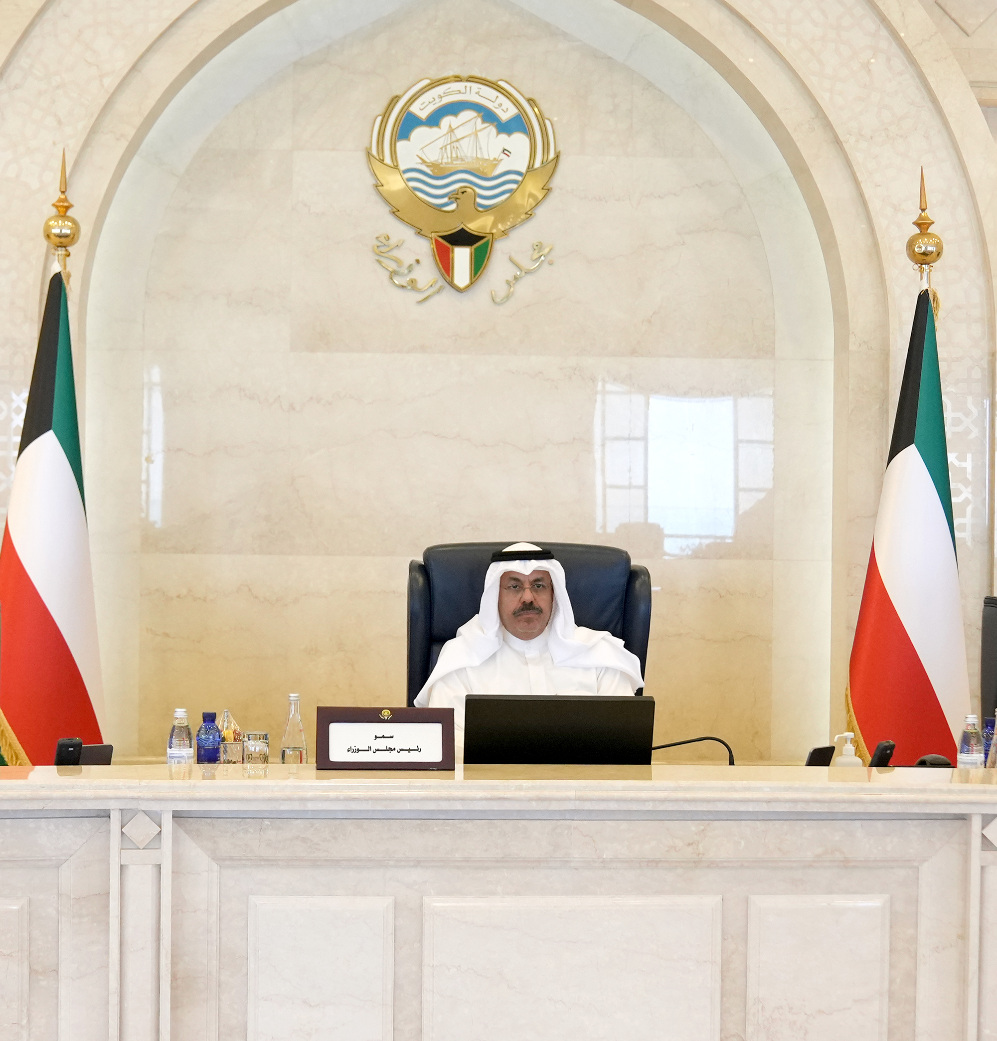 مجلس الوزراء: تكليف الوزير سعد البراك بدراسة ملاحظات أعضاء مجلس الأمة بشأن برنامج عمل الحكومة