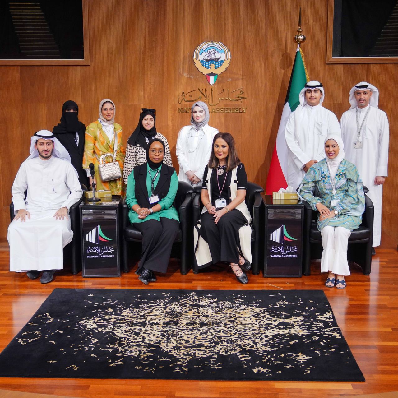 قطاع الموارد البشرية ينظم بالتعاون مع لجنة الميزانيات ورشة تدريبية لطلبة كلية القانون الكويتية العالمية بحضور الدمخي