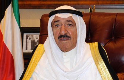 سمو أمير البلاد يعزي الرئيس الصيني بضحايا إعصار (ليكيما)